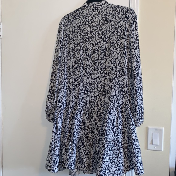 Zara Claris Black/White Print Mini Dress - Picture 12 of 14